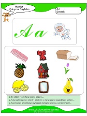 A Sesi Çalışma Sayfaları